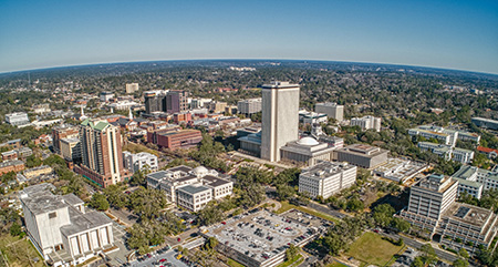 Skyline view of Tallahassee